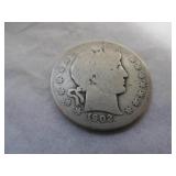 BARBER SILVER HALF DOLLAR