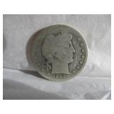 BARBER SILVER HALF DOLLAR