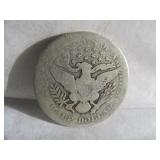 BARBER SILVER HALF DOLLAR