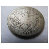 BARBER SILVER HALF DOLLAR