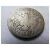 BARBER SILVER HALF DOLLAR