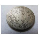 BARBER SILVER HALF DOLLAR