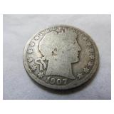 BARBER SILVER HALF DOLLAR