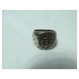 STERLING SILVER NAVY RING