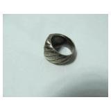 STERLING SILVER NAVY RING