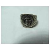 STERLING SILVER NAVY RING