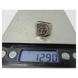 STERLING SILVER NAVY RING