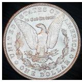 AU+/BU 1904 O Morgan Dollar, Original Surfaces w/Near Full Luster