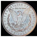 AU 1892 P Morgan Dollar, Near Full Breast, Better Date, Original Surfaces