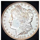 AU+/BU 1903 P Morgan Dollar, Original Surfaces w/Near Full Luster