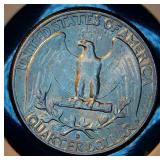 AU+ 1963 D Washington Quarter, Reverse Doubling