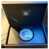 2019 2.5 oz .999 High Relief American Liberty w/Display Case & COA