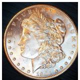 Uncirculated 1901 O Morgan Dollar, Higher Grade, Original Luster