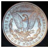AU 1886 O Morgan Silver Dollar, Better Date, Original Surfaces
