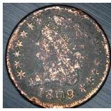 1809 Classic Head Half Cent