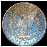 AU+/BU 1878 S Morgan Silver Dollar, Flashy Semi-PL