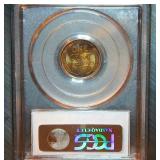 1909 P Lincoln Cent, PCGS MS63BN Near R/B