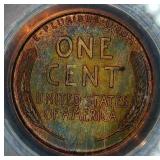 1909 P Lincoln Cent, PCGS MS63BN Near R/B