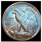 Uncirculated 1944 Walking Liberty Half Dollar, Original Surfaces, Full Mint Luster