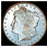 Uncirculated 1900 O Morgan Silver Dollar, PL or very nearly so, Gorgeous Coin!