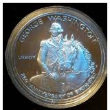 Proof 1982 Washington 250th Anniv Silver Half Dollar in Sealed Capsule