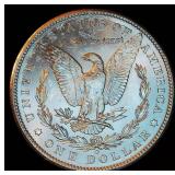 Uncirculated 1899 O Morgan Dollar, Reverse Die Breaks (poss VAM 11A), Original Surfaces