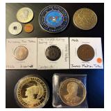 Lot of 10 Harder to Find Tokens & Medallions