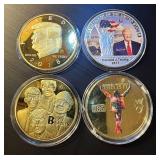 Collection of (4) Tougher Find Medallions