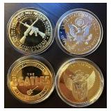Collection of (4) Tougher Find Medallions
