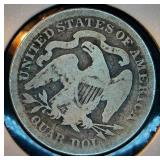 1891 Liberty Seated Quarter, Original Surfaces