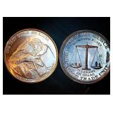(2) 1oz .999 Silver Rounds, Sigma verified