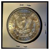AU 1882 P Morgan Silver Dollar