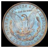 Uncirculated 1887 P Morgan Silver Dollar, Original Surfaces w/near Full Luster