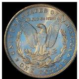 AU+ 1889 P Morgan Silver, Original Surfaces w/near Full Luster