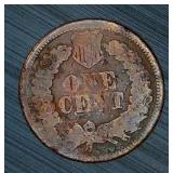Better Date 1866 Indian Head Penny - Been around the block a few times