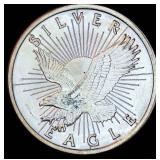 BU 1/2 oz .999 Sunshine Minting Silver Round