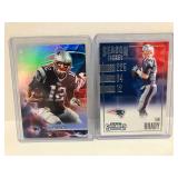 2015 Topps Platinum and 2016 Contenders Tom Brady