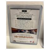 2015 Topps Platinum and 2016 Contenders Tom Brady