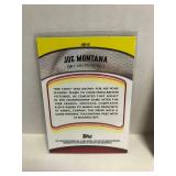 1983 Topps Joe Montana, Chrome and Pro Set