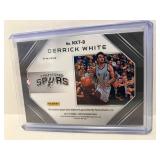 2017-28 Spectra Next Era #/99 Derrick White Blue Disco Patch