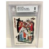 1995 Score Joey Galloway RC Beckett 8 Graded