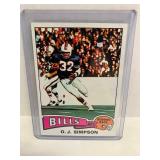 1975 Topps OJ Simpson