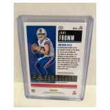 2020 Contenders Rookie Ticket Swatch - Jake Fromm