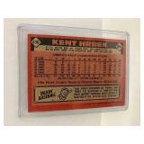 1986 Topps Kent Hrbek Autograph