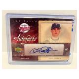 2007 UD Autofacts Glen Perkins Autograph