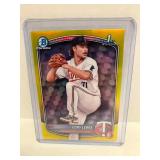 2025 1st Bowman Cory Lewis Yellow Refractor #/75