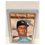1962 Topps Don Drysdale