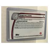 2024 Bowman Chrome University Ryan Williams Pink Lava