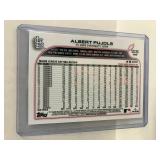 2022 Topps Chrome Purple Refractor Albert Pujols