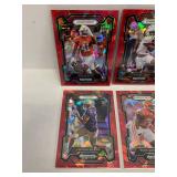 2024 Prizm NFL Draft Picks Red Cracked Ice Rookies